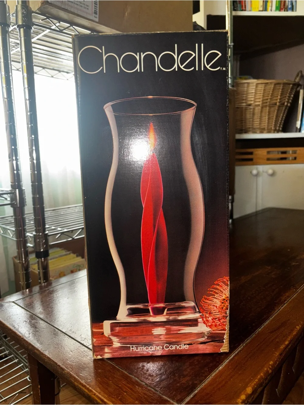 1983 Chantelle Hurricane candle